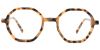 Geometric Prescription Glasses 21034 Tortoise from eyewearcanada.com