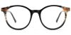 Women's Prescription Glasses 21047 Black from eyewearcanada.com