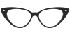 Try On Cat Eye Prescription Glasses 21052 Black