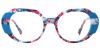 Cheap Prescription Glasses 21121 Floral Blue from eyewearcanada.com