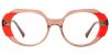 Cheap Prescription Glasses 21121 Pink Red from eyewearcanada.com