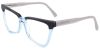 Cheap Prescription Glasses 21122 Black Blue from eyewearcanada.com