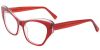 Cat Eye Prescription Glasses 21132 Red from eyewearcanada.com
