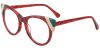Cat Eye Prescription Glasses 21143 Red from eyewearcanada.com