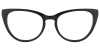 Try on Cat Eye Prescription Glasses 21160 Black