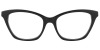 Try on Cat Eye Prescription Glasses 21173 Black
