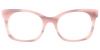 Try on Cat Eye Prescription Glasses 21175 Pink Cream