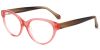 Cat Eye Prescription Glasses 21176 Red Brown from eyewearcanada.com