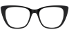 Try on glasses: Cat Eye Prescription Glasses 21182 Black