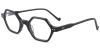 EyewearCanada.com Geometric Prescription Glasses 21208 Black