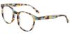 EyewearCanada.com Round Prescription Glasses 21216 Floral