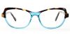Cat Eye Prescription Glasses 21220 Tortoise Blue from eyewearcanada.com
