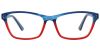 Cheap Prescription Glasses 21221 Blue Red from eyewearcanada.com