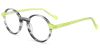EyewearCanada.com Round Prescription Glasses 21222 Tortoise Green