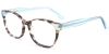 EyewearCanada.com Cat Eye Prescription Glasses 21223 Tortoise Blue