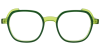 Try on glasses: Prescription Glasses 21243 Green