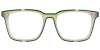 Try on glasses: Prescription Glasses 21248 Green Clear 