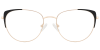 Try on Cat Eye Prescription Glasses 23131 Black