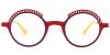 Women's Prescription Glasses 23219 Red from EyewearCanada.com