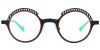 Women's Prescription Glasses 23219 Black Blue from EyewearCanada.com