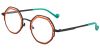 EyewearCanada.com Prescription Glasses 23227 Black Red