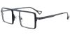 EyewearCanada.com Square Prescription Glasses 23234 Black