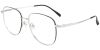 EyewearCanada.com Titanium Prescription Glasses 26015 Silver