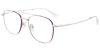 EyewearCanada.com Titanium Prescription Glasses 26021 Silver