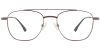Titanium Prescription Glasses 26021 Brown from EyewewarCanada.com