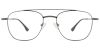 Titanium Prescription Glasses 26021 Grey from EyewearCanada.com