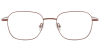 Try on Titanium Prescription Glasses 26023 Rose Gold