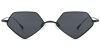 Geometric Prescription Sunglasses 29074 Black from eyewearcanada.com