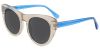 Cat Eye Prescription Sunglasses 31077 Cream Blue from eyewearcanada.com