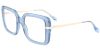 EyewearCanada.com Square Prescription Glasses 35009 Blue