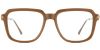 Square Prescription Glasses 35011 Brown from EyewearCanada.com
