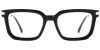Rectangle Prescription Glasses 35014 Black from EyewearCanada.com