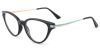 EyewearCanada.com Cat Eye Prescription Glasses 35020 Black