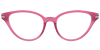 Try on glasses: Cat Eye Prescription Glasses 35020 Red