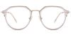 Cheap Prescription Glasses 35023 Clear Gold from EyewearCanada.com