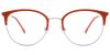 Cheap Prescription Glasses 35025 Red White from EyewearCanada.com