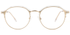 Round Prescription Glasses 35027 Clear from EyewearCanada.com