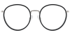 Tryon glasses; Round Prescription Glasses 35033 Black