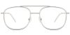 Aviator Prescription Glasses 35036 Silver from eyewearcanada.com