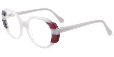 Prescription Glasses 21121 Cream Red