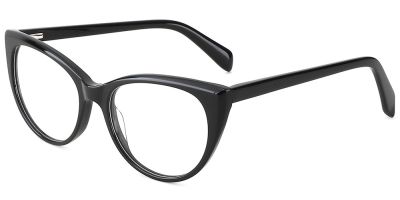 Cat Eye Prescription Glasses 21174 Black
