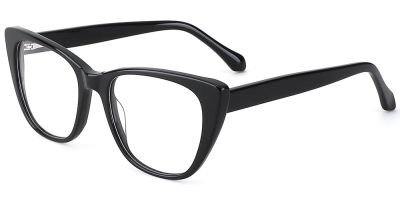 Cat Eye Prescription Glasses 21182 Black