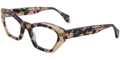 Cat Eye Prescription Glasses 21213 Floral