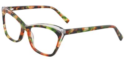 Cat Eye Prescription Glasses 21215 Floral
