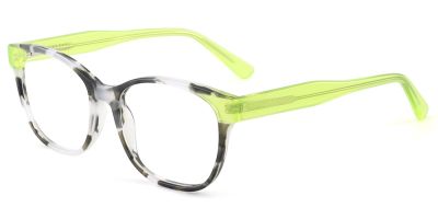 Cat Eye Prescription Glasses 21223 Tortoise Green