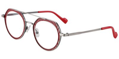 Prescription Glasses 23226 Red Black